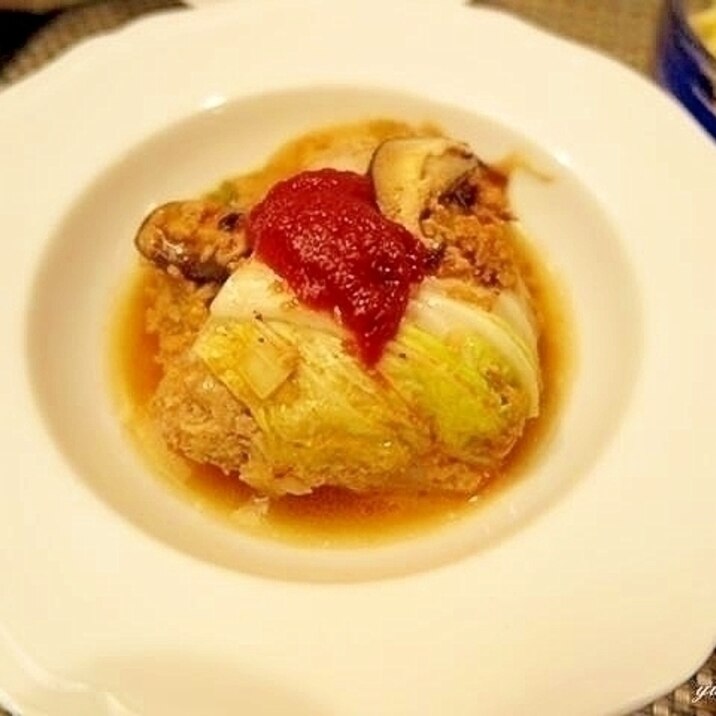 激うま!白菜と豚ひき肉の重ね煮♪